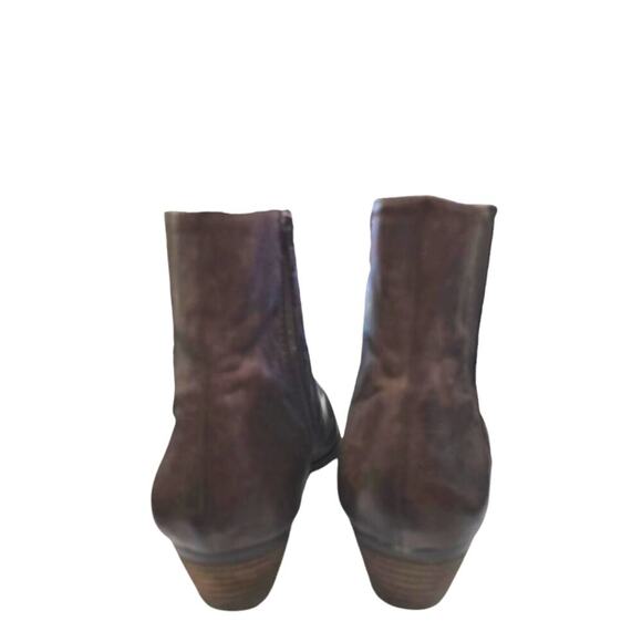 Nine West Vintage American Collection Bootie Size 8 Brown Western - Picture 6 of 13